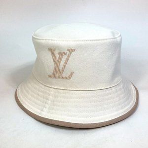 Louis Vuitton Size 60 Black x White Distorted Damier Bucket Hat Fisherman  1115lv at 1stDibs